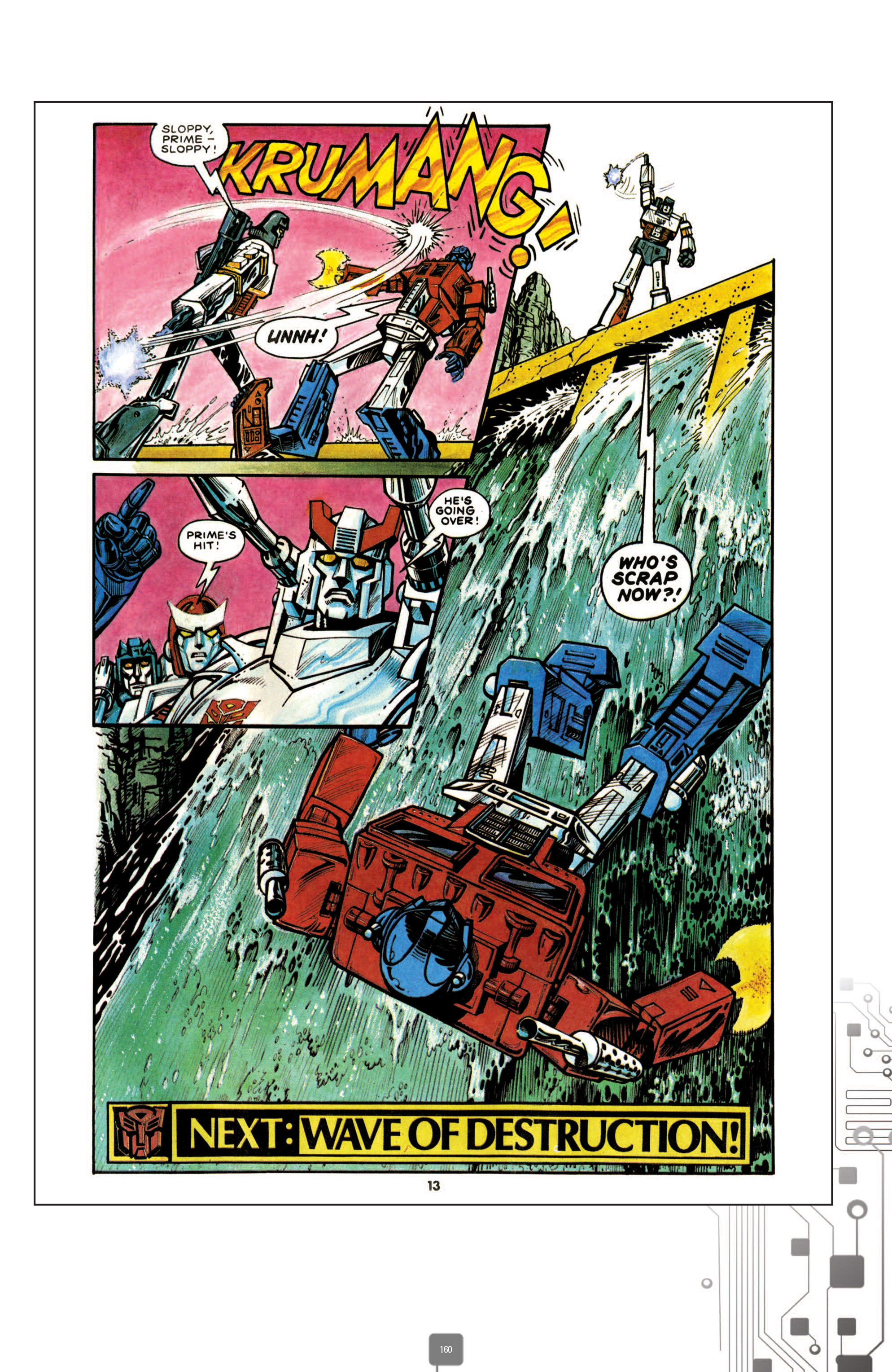 Read online The Transformers Classics UK comic -  Issue # TPB 1 - 161