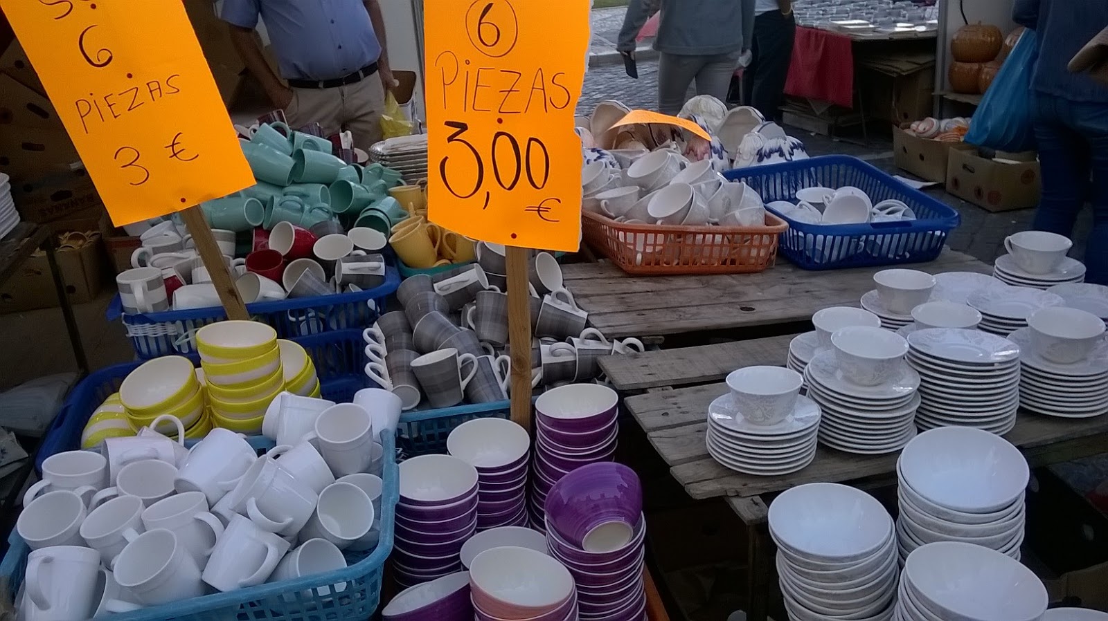 El Pretil del Muelle Teodoro, cosario en el mercadillo de