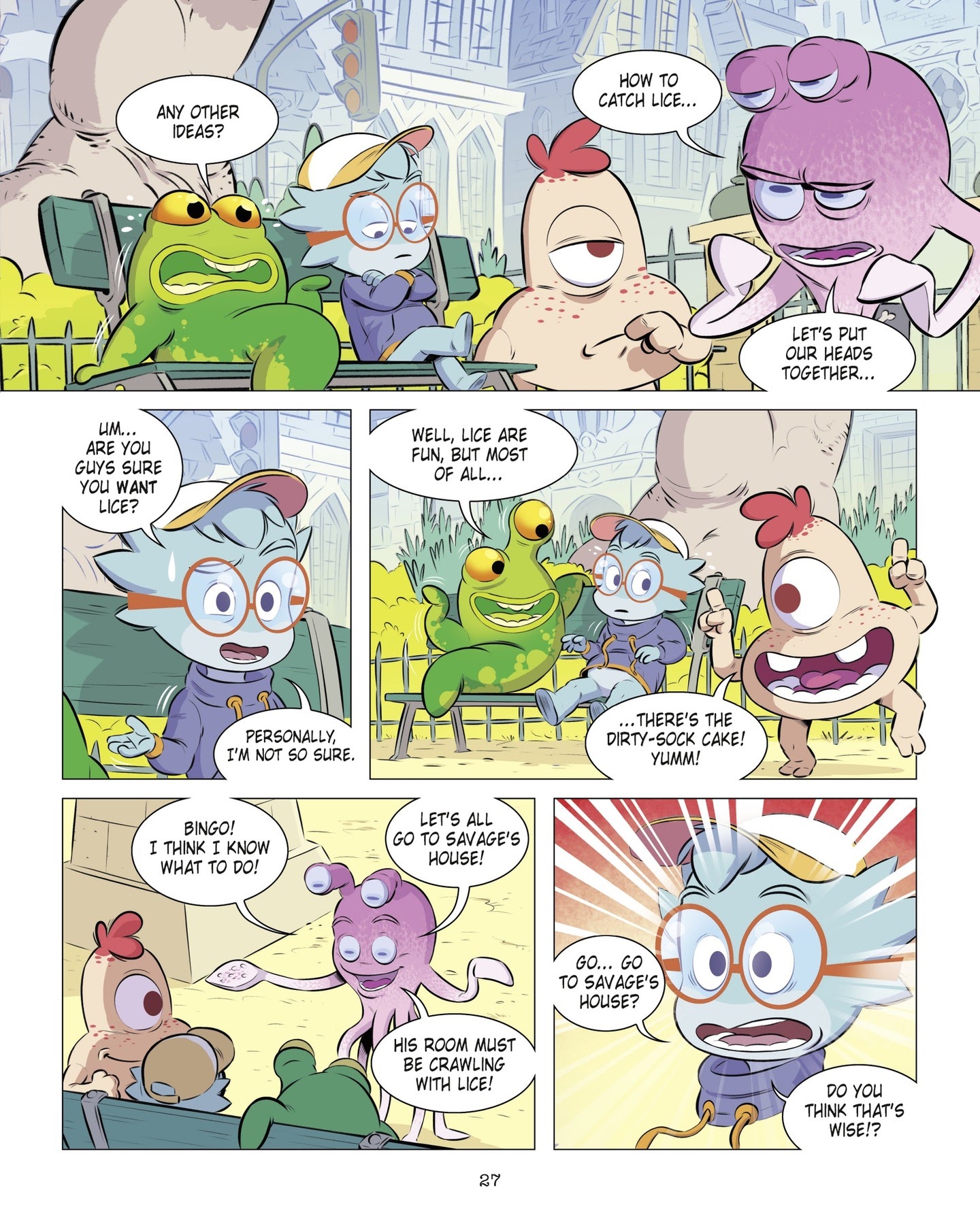 Read online The School for Little Monsters: It's Tough Being Flop comic -  Issue # TPB - 27