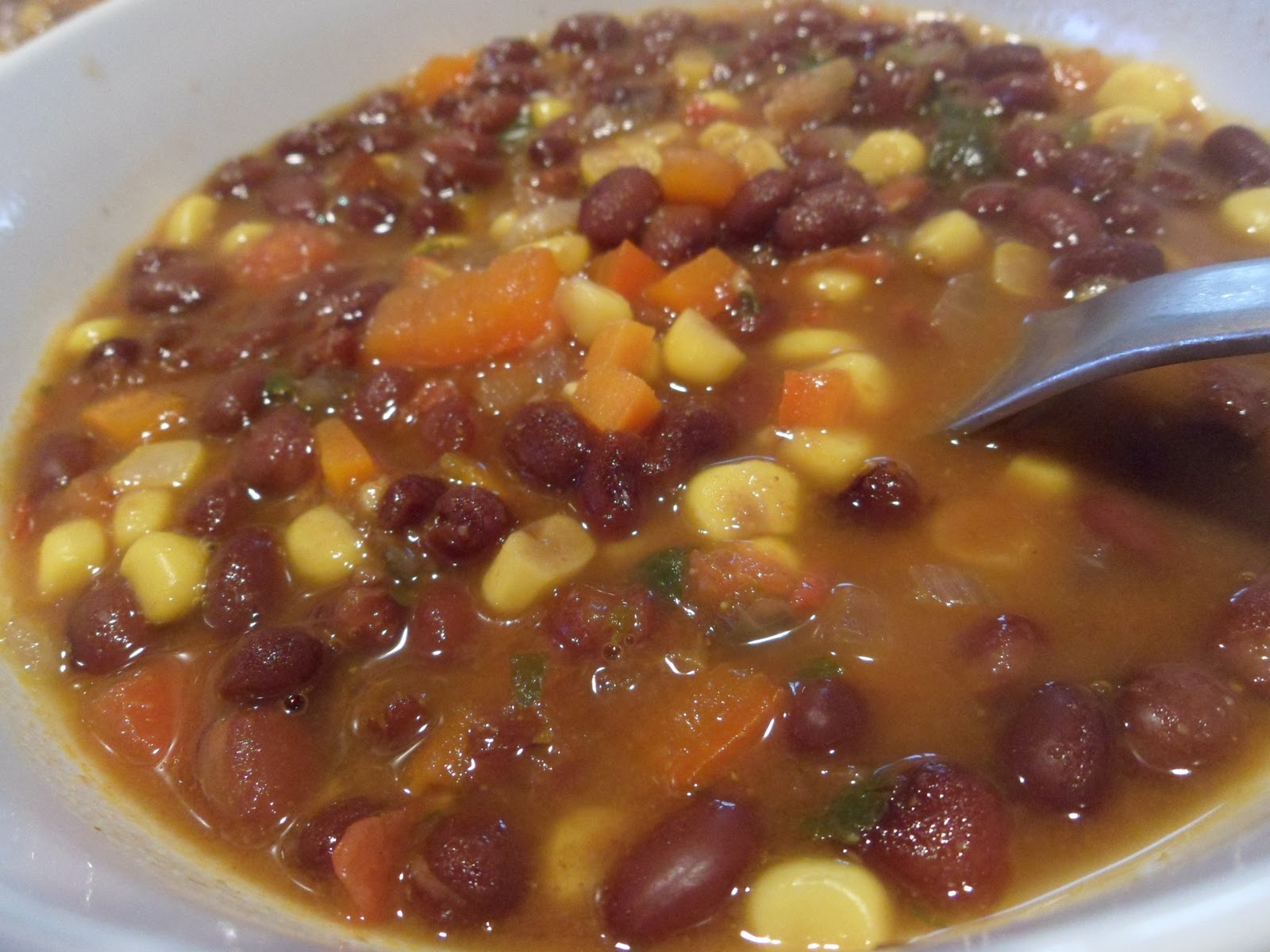 Haylie's Kitchen: Mexican Black Bean and Corn soup