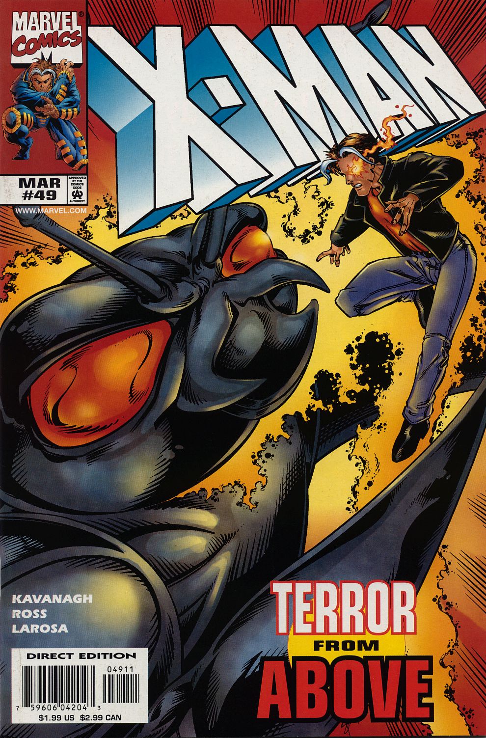 Read online X-Man comic -  Issue #49 - 1