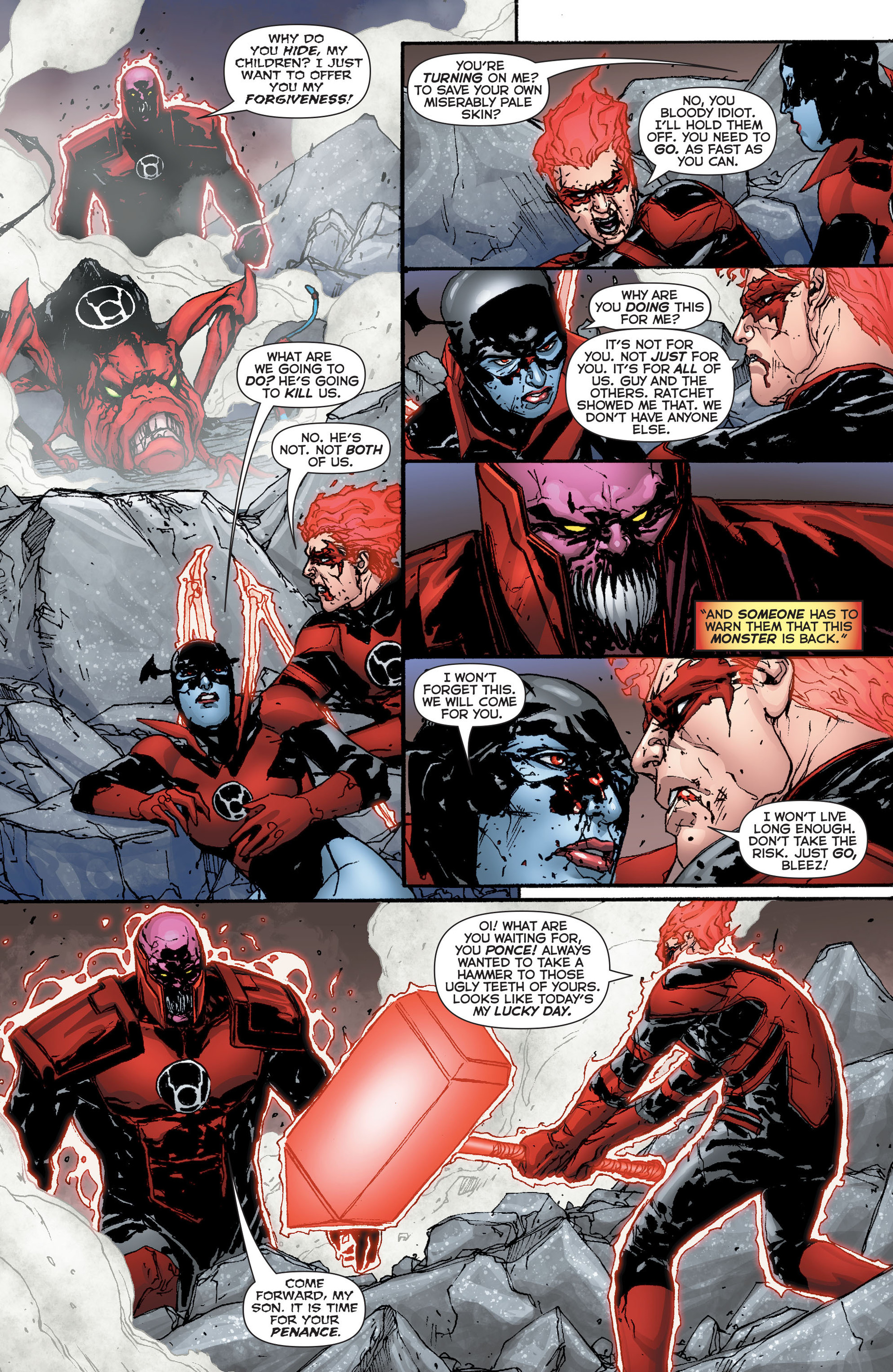 Read online Red Lanterns comic -  Issue #28 - 41