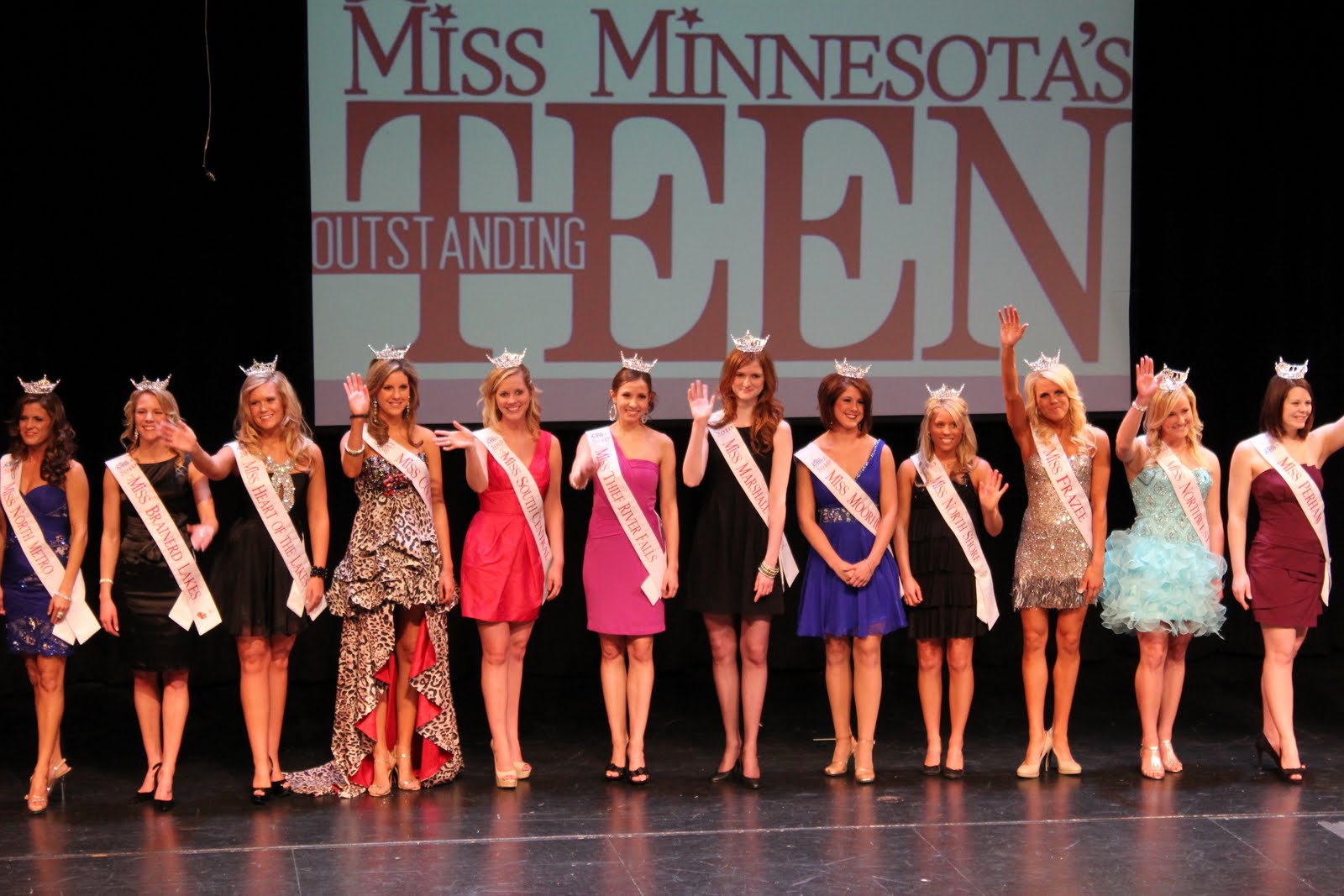 Brianna Drevlow Miss Minnesota Outstanding Teen Pageant, Eden Prairie, MN