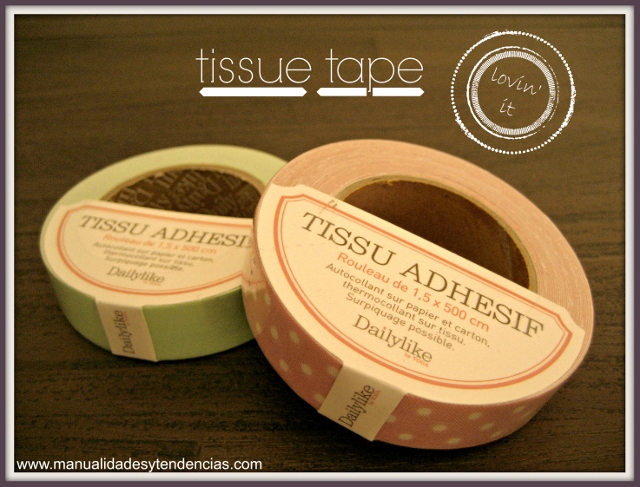 tissue tape /tissu adhésif