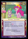 My Little Pony Umbrella Hat Equestrian Odysseys CCG Card