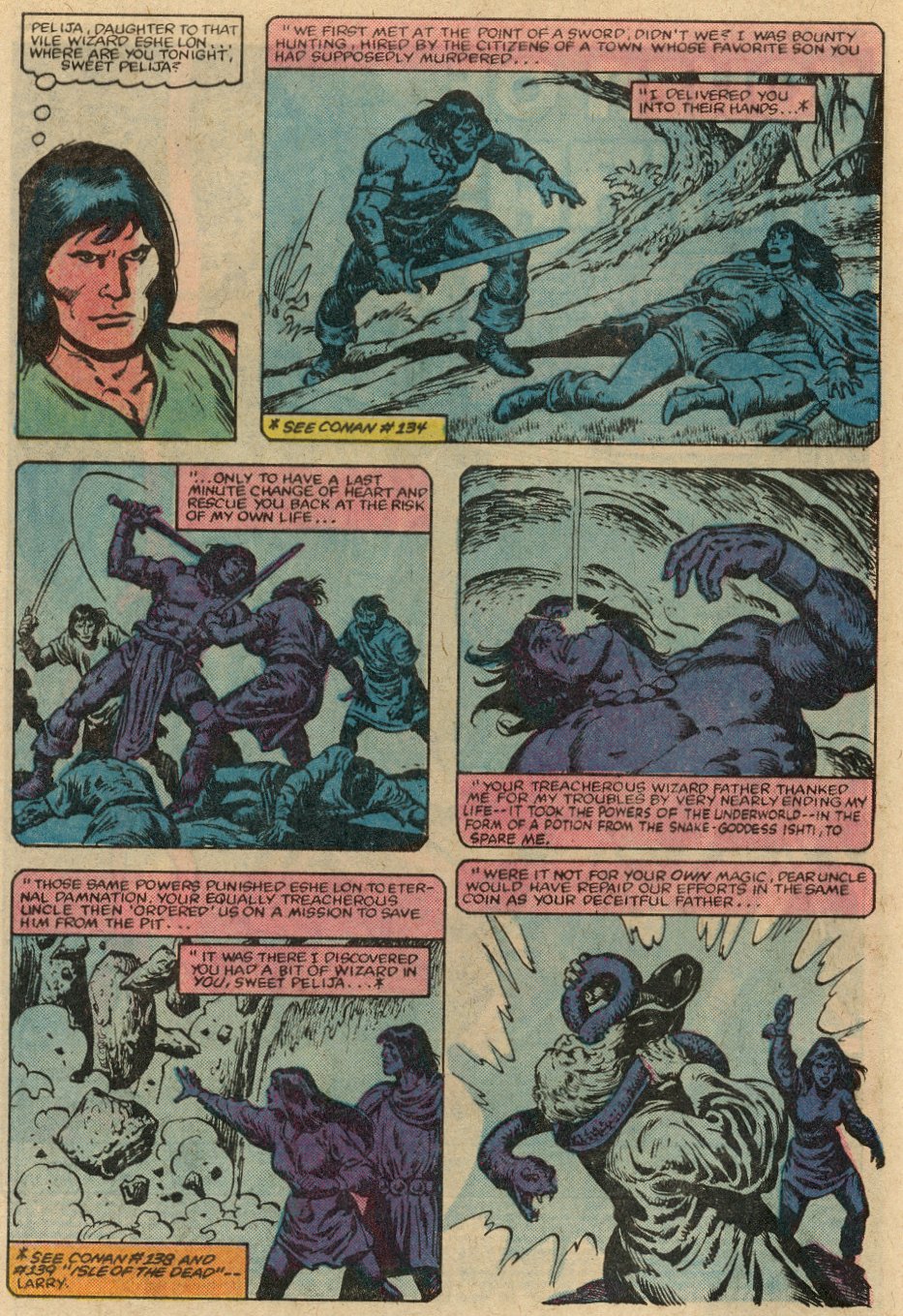 Read online Conan the Barbarian (1970) comic -  Issue #147 - 5