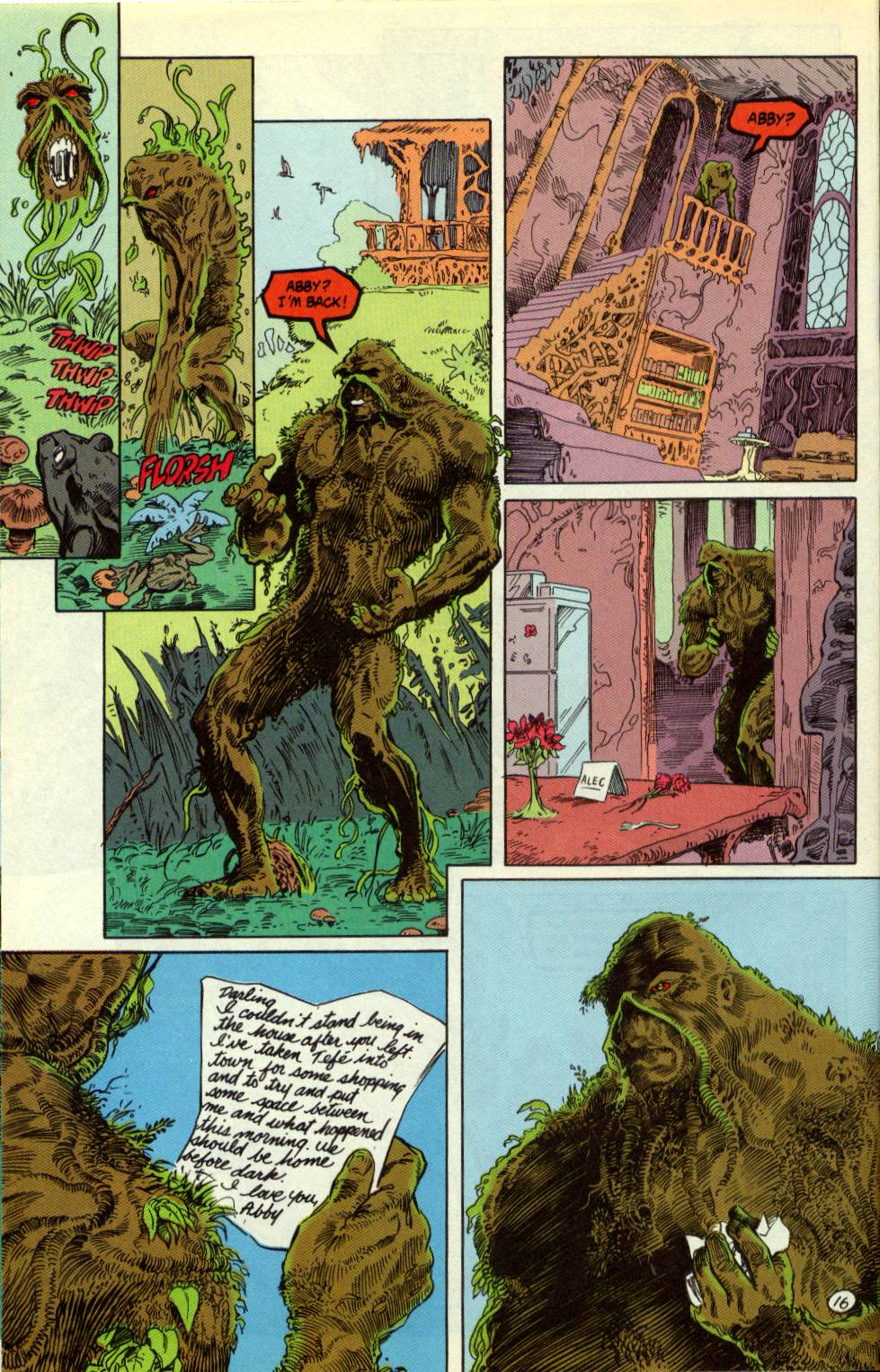 Read online Swamp Thing (1982) comic -  Issue #118 - 17