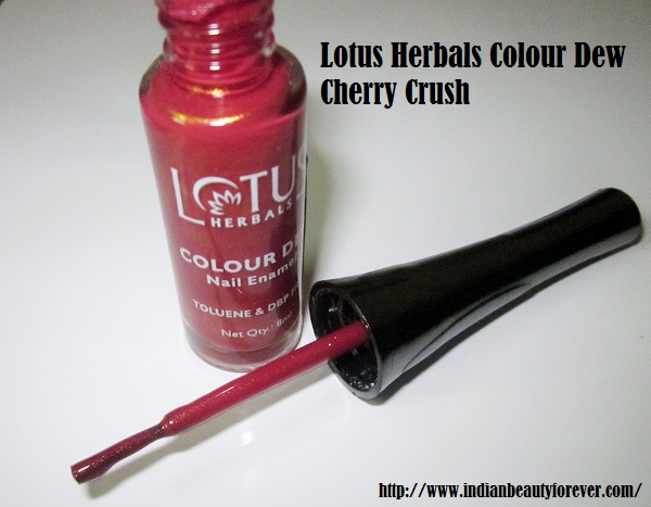 Lotus Herbals Colour Dew Nail Enamel
