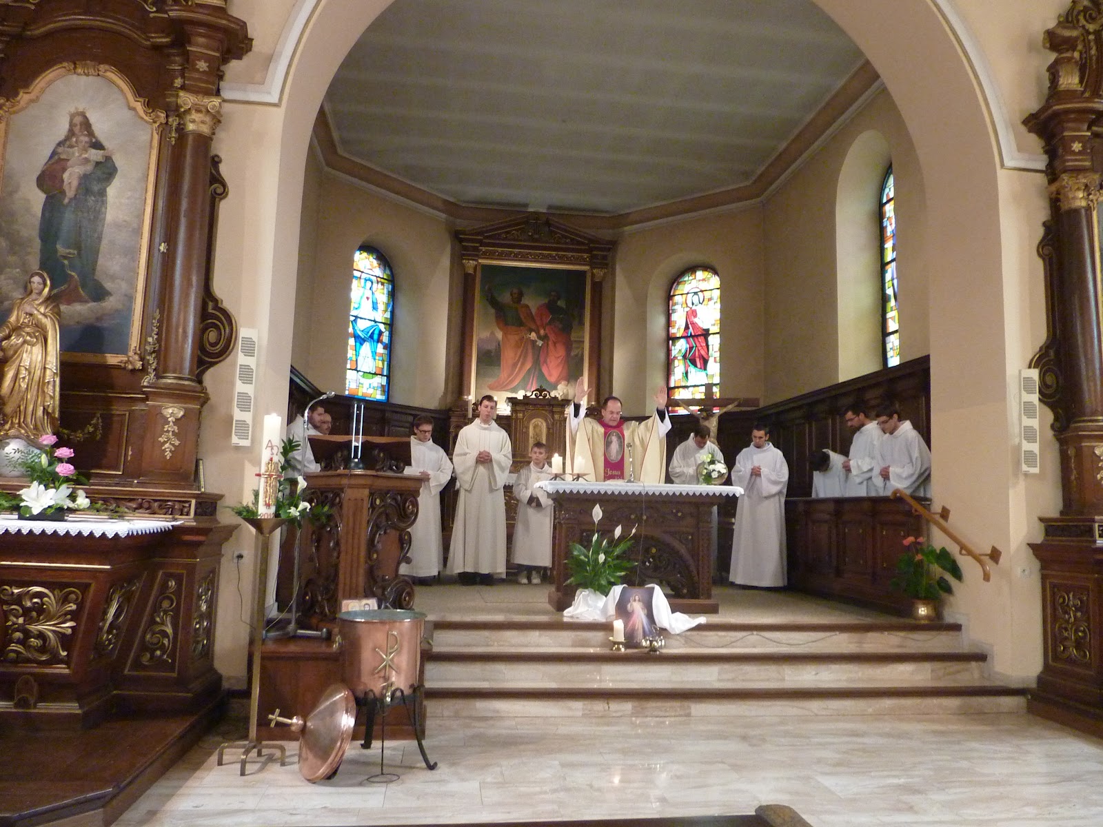 Séminaire SainteMarieMajeure Diocèse de Strasbourg Visite en