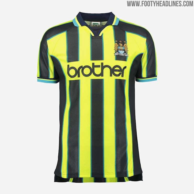 Class - 11 Manchester City Retro Kits Launched - Closer Look - Footy ...
