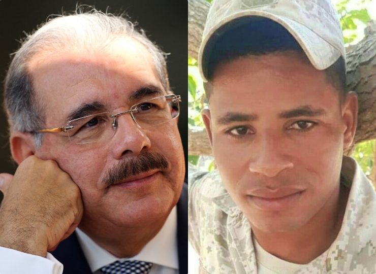 Danilo Medina asciende de manera póstuma a militar asesinado por haitiano en la frontera Danilo Medina asciende de manera póstuma a militar asesinado por haitiano en la frontera