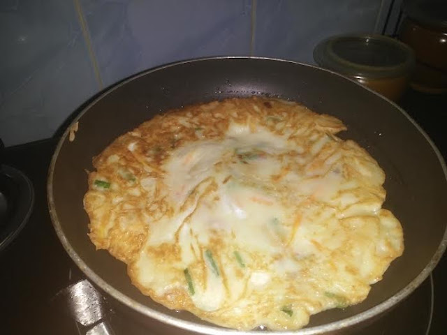 spicy korean pancake