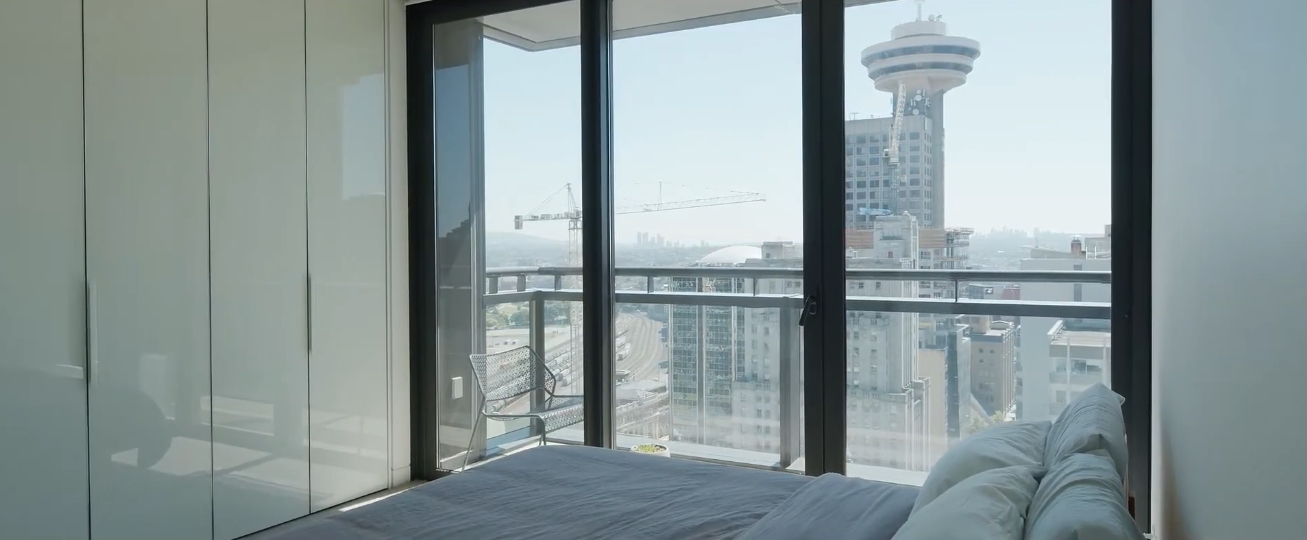Interior Design Tour vs. Jameson House - Modern Condo For Sale - 2202 838 W Hastings Street