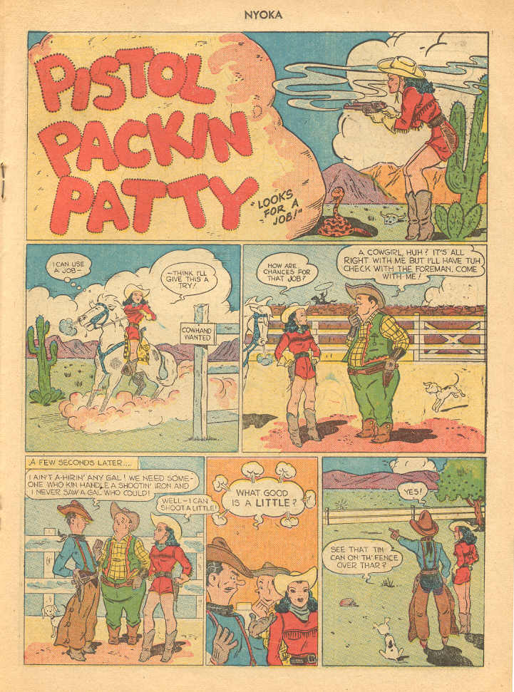 Read online Nyoka the Jungle Girl (1945) comic -  Issue #3 - 19