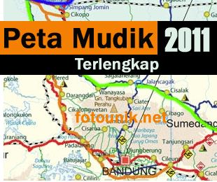 Peta Mudik 2011  Jalur Mudik Jawa bali Sumatra - DUNIA 