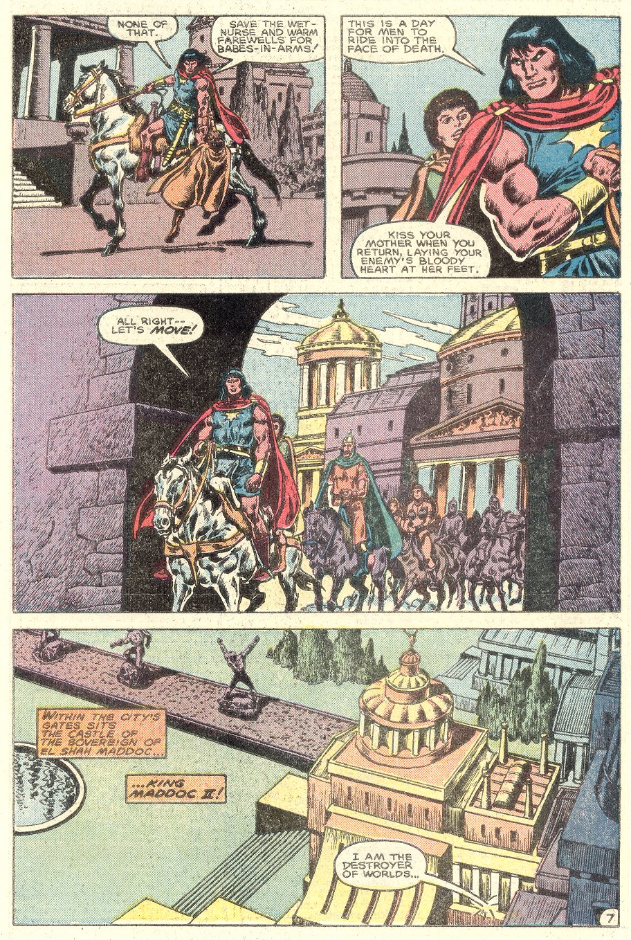 Conan the Barbarian (1970) Issue #182 #194 - English 8