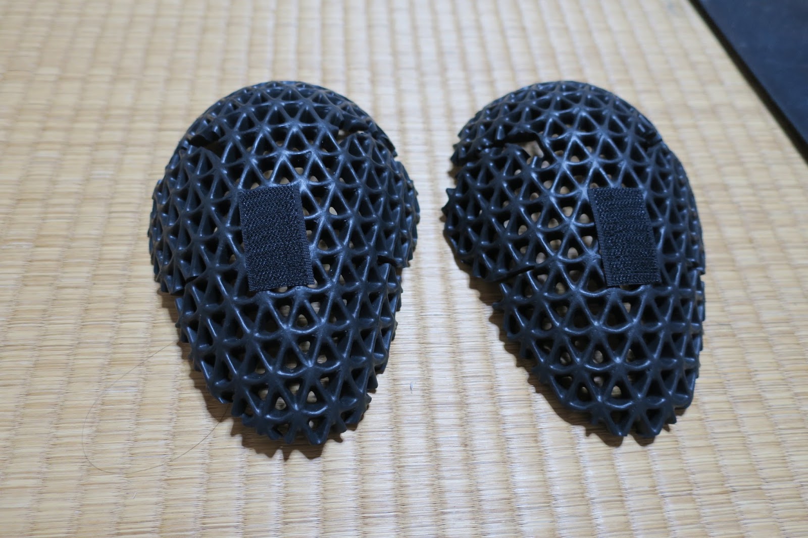 クロスの自転車備忘録 ロードバイク用肩プロテクターを自作する