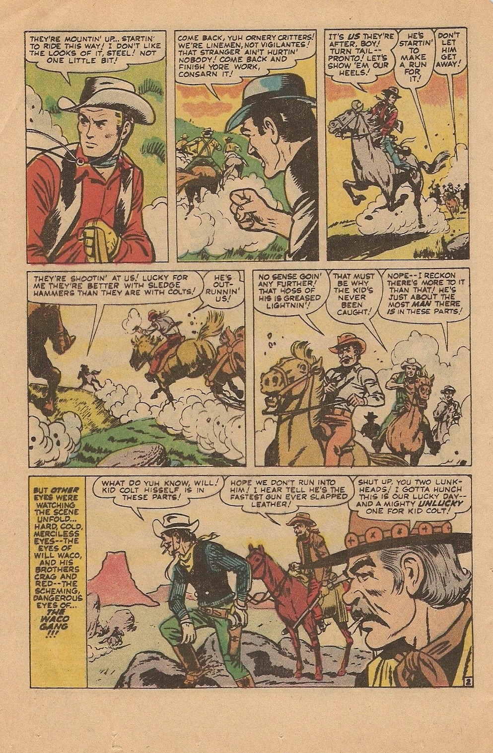 Read online Kid Colt Outlaw comic -  Issue #153 - 24