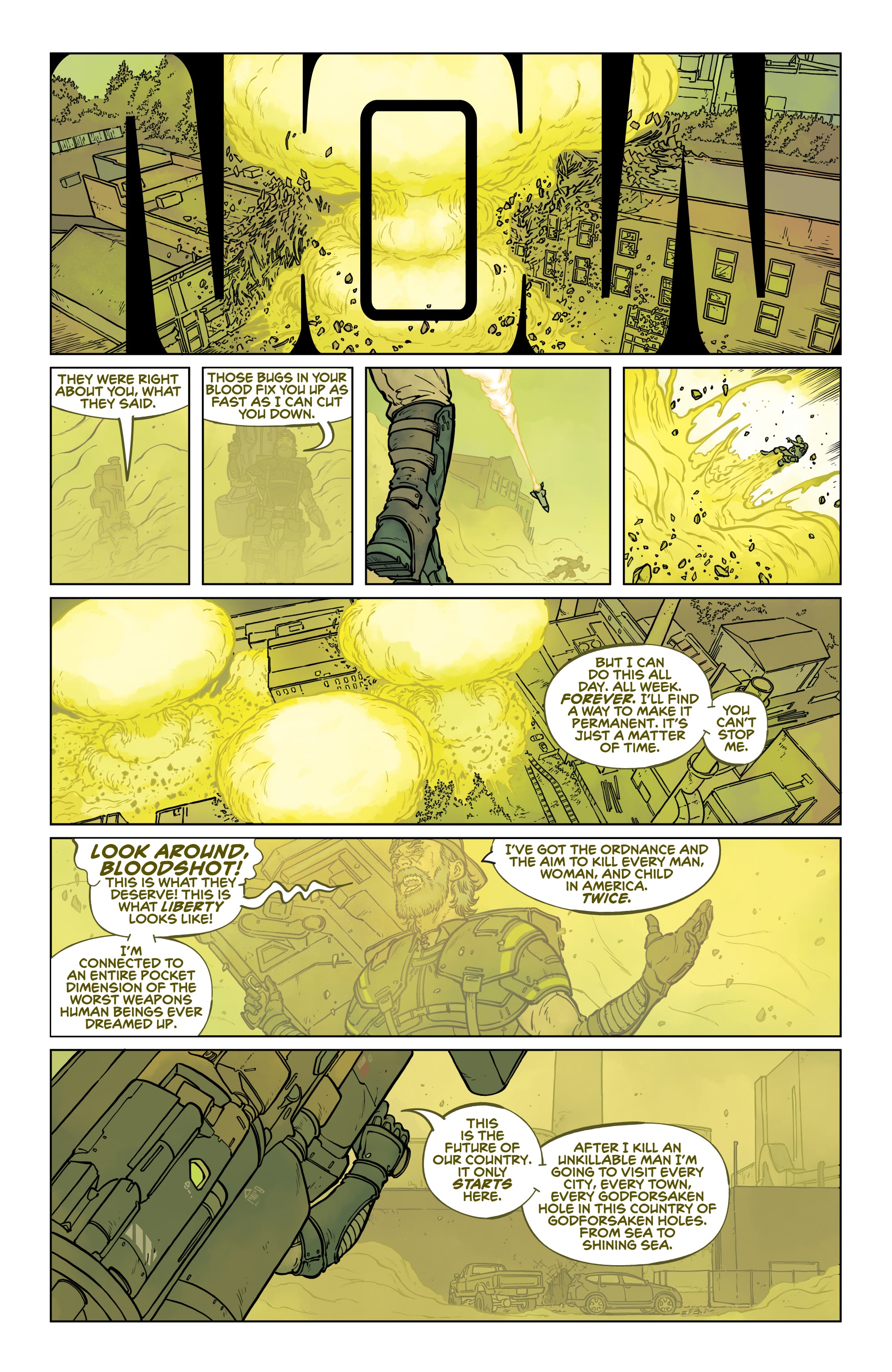 Read online Bloodshot Unleashed comic -  Issue #1 - 19