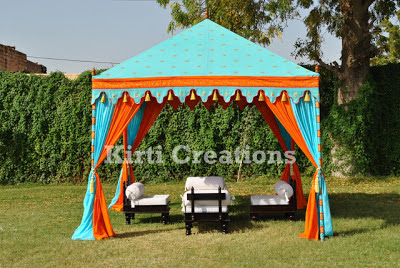 Handcrafted Garden Tent