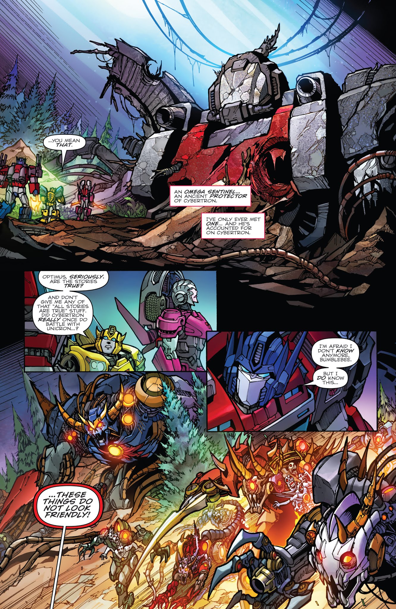 Read online Transformers: Unicron comic -  Issue #1 - 17