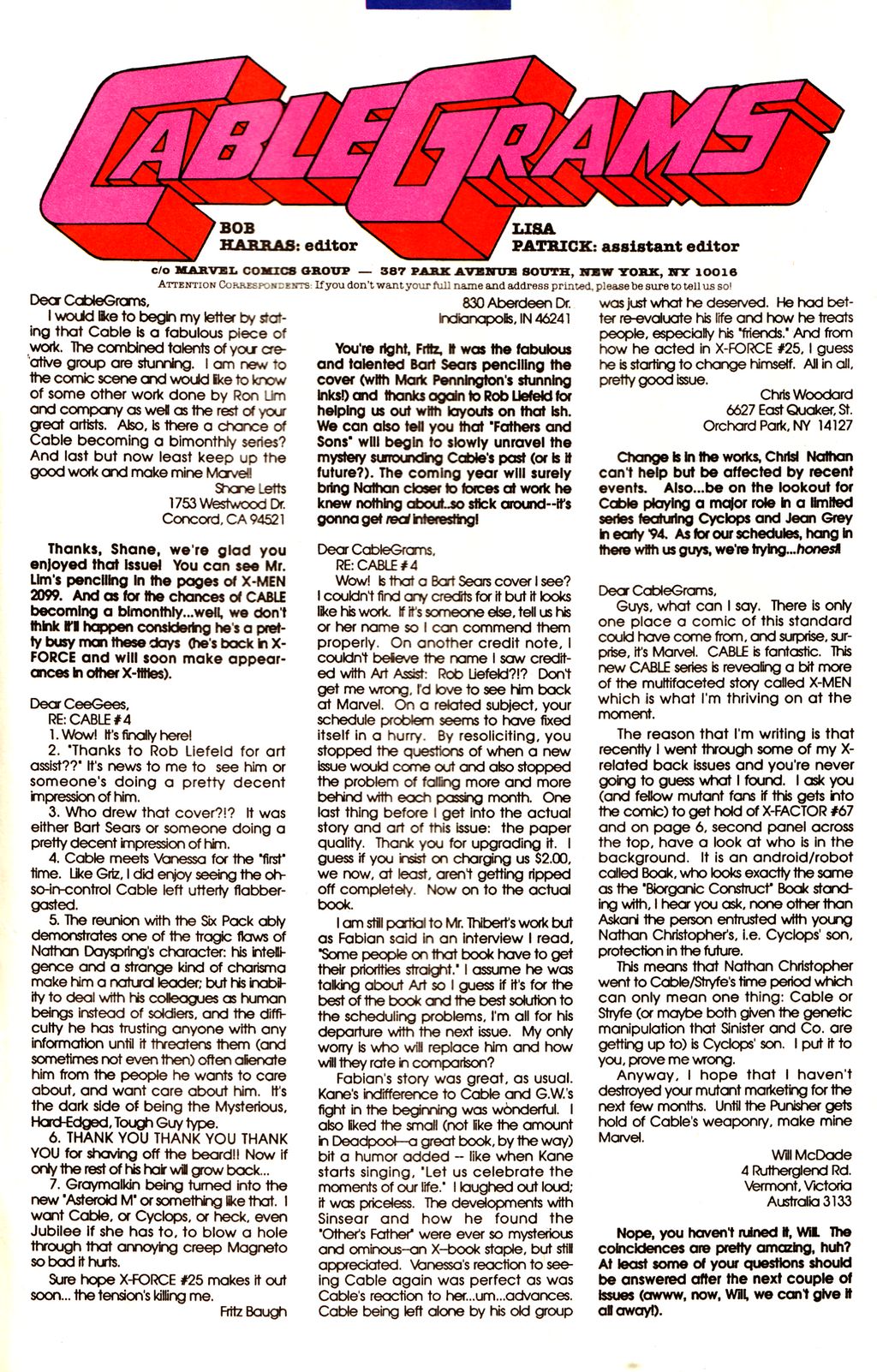 Read online Cable (1993) comic -  Issue #6 - 30