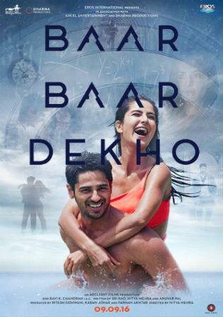 Baar Baar Dekho 2016 DVDRip 400MB Hindi Movie 480p