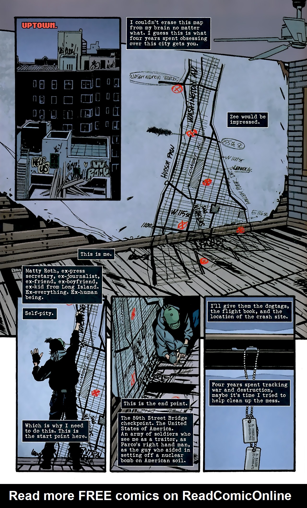 Read online DMZ (2006) comic -  Issue #52 - 9