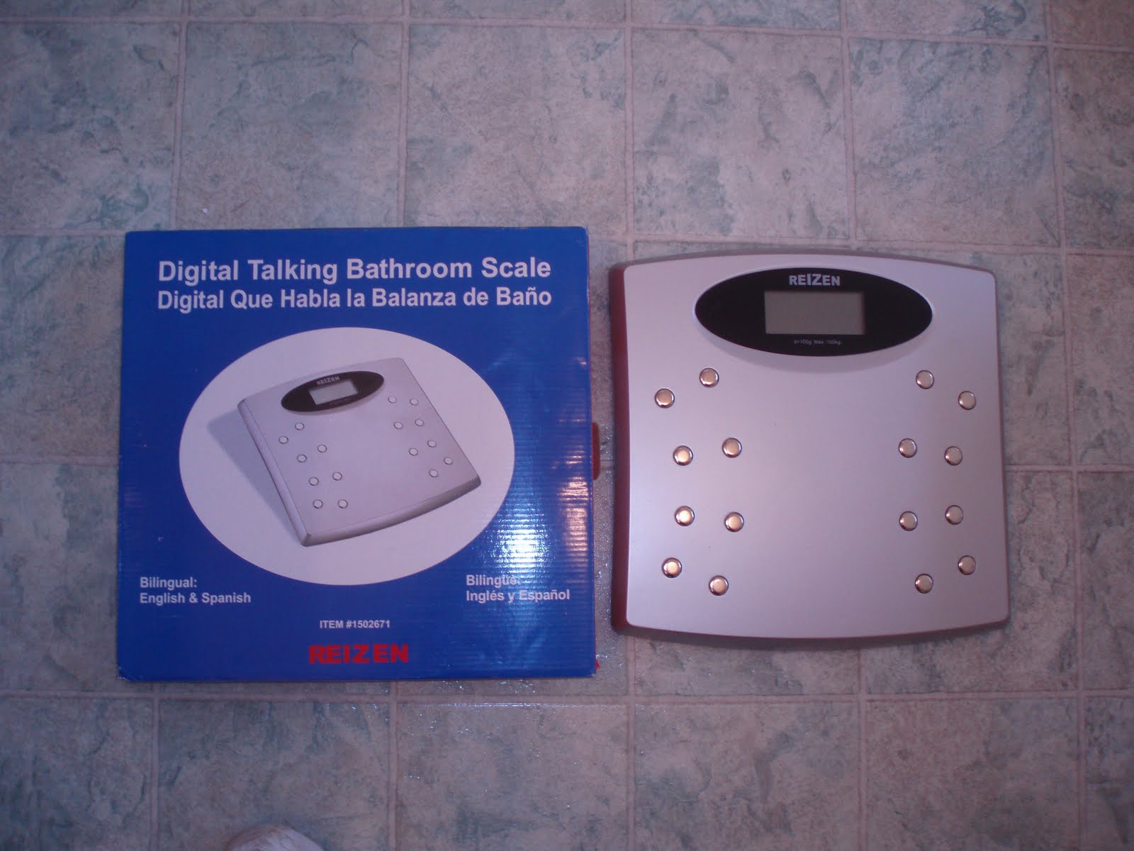 how to see with low vision TALKING SCALE