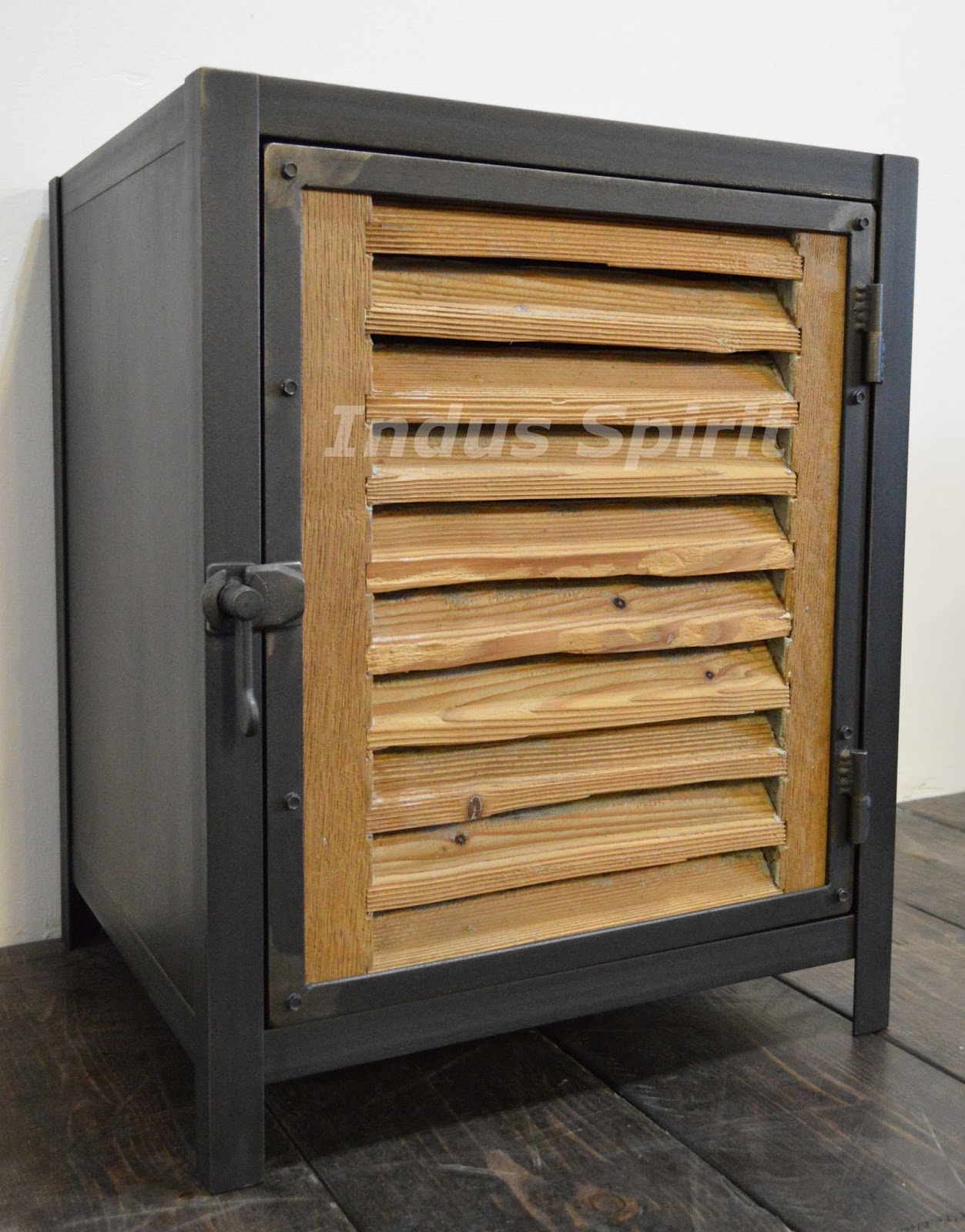 Tables De Chevet Bois Et Metal