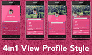 BBM iMessenger Cute PINK Theme v3.0.1.25 MOD Terbaru 