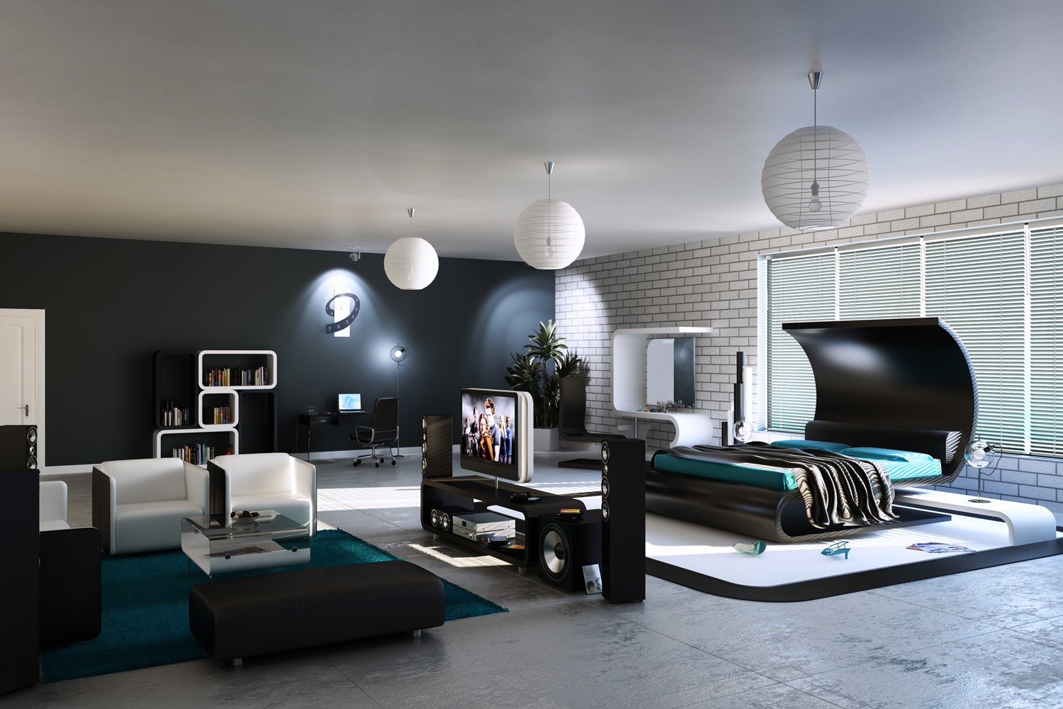 Belle Chambre A Coucher #9: MINUTE DECO Belle Chambre A Coucher #9: MINUTE DECO