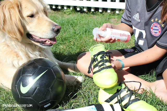 Get the stink out of soccer cleats with isle of dogs odor neutralizing spray