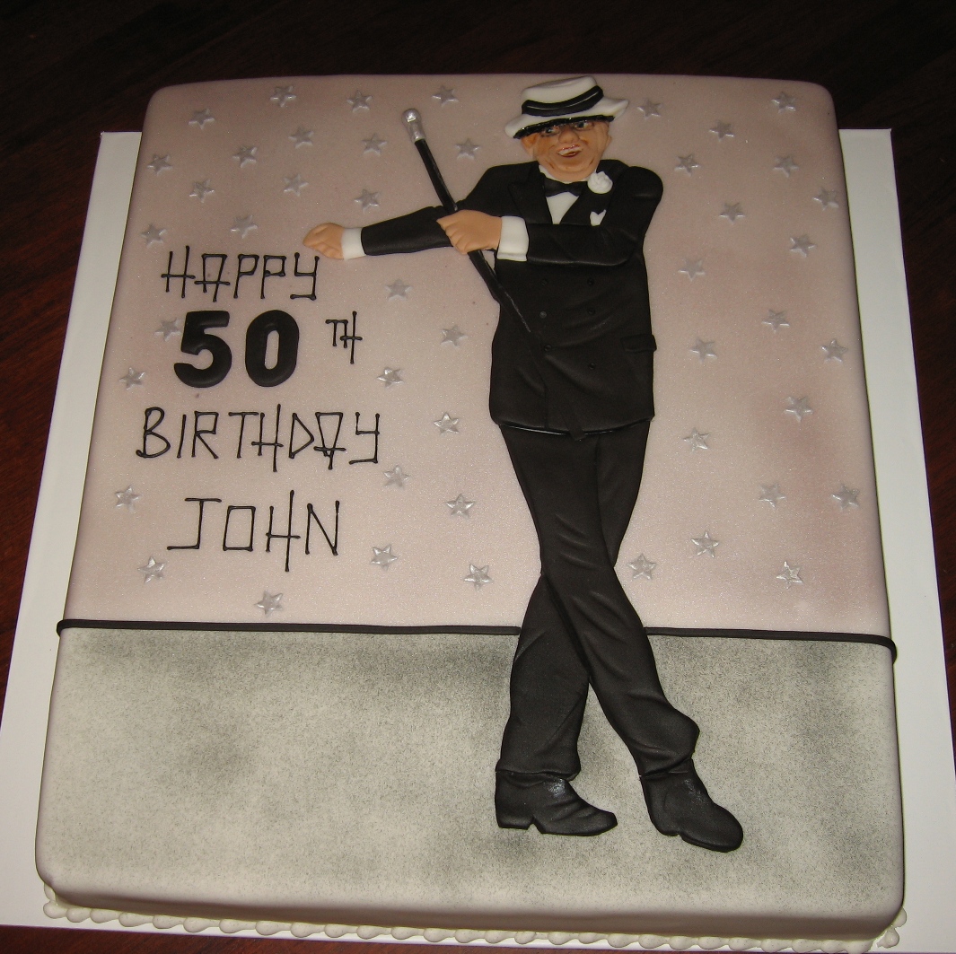 Let Them Eat Cake Frank Sinatra theme cake