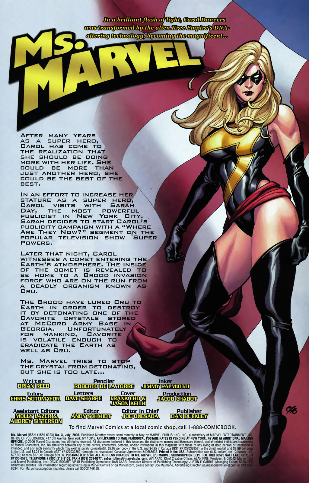 Read online Ms. Marvel (2006) comic -  Issue #3 - 2