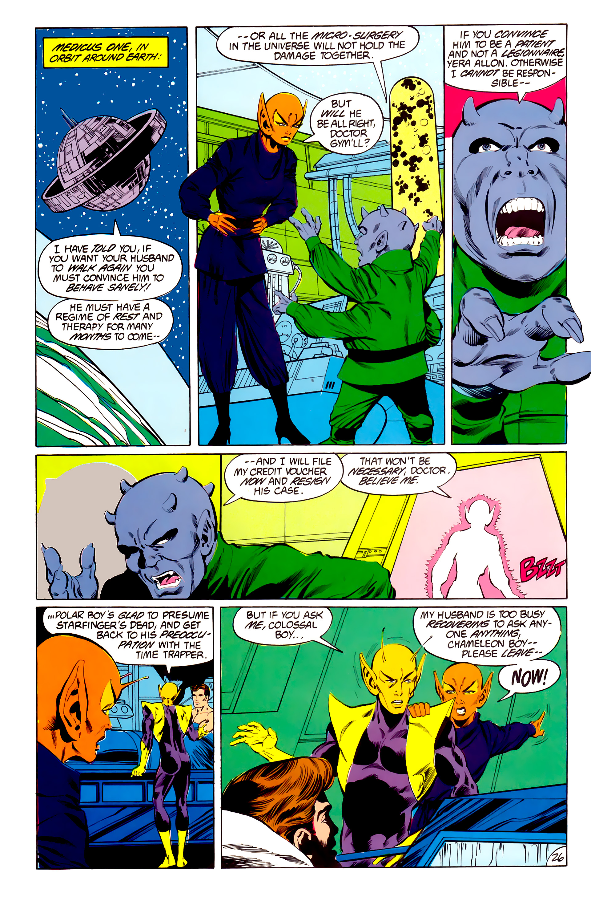 Legion of Super-Heroes (1984) 41 Page 26