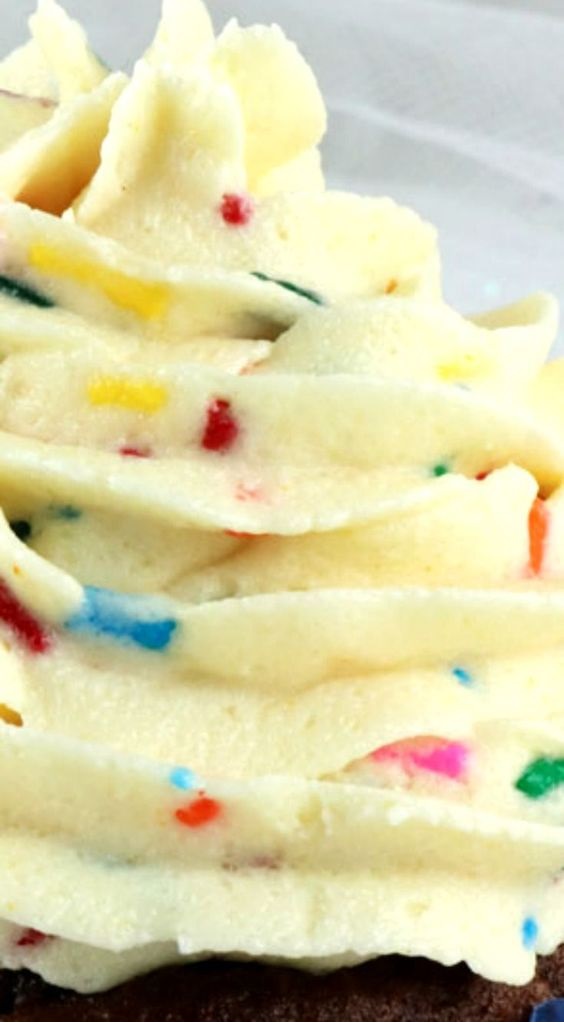 Cake Batter Buttercream Frosting