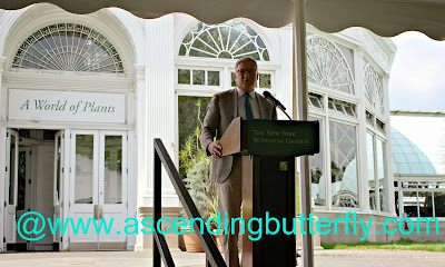 Gregory Long, Chief Executive Officer and The William C. Steere Sr. President of The New York Botanical Garden in the Bronx, New York kicks off the Media Preview of Frida Kahlo: Art, Garden, Life