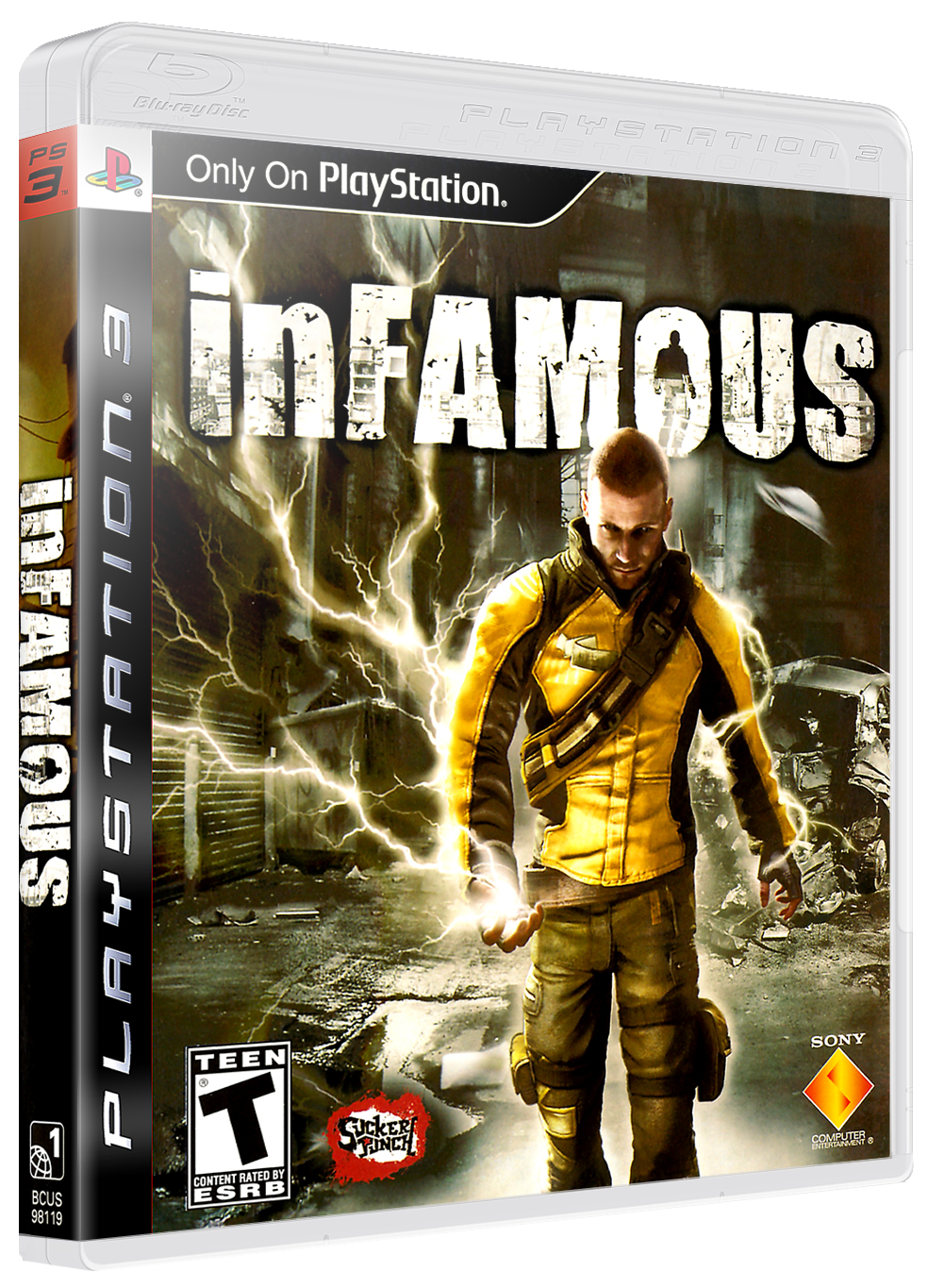 PSNPLAY3 Infamous PS3/PSN DOWNLOAD. PKG + RAP.