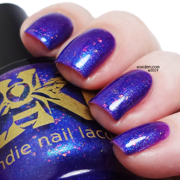 xoxoJen's swatch of Bees Knees Lacquer Tittybean