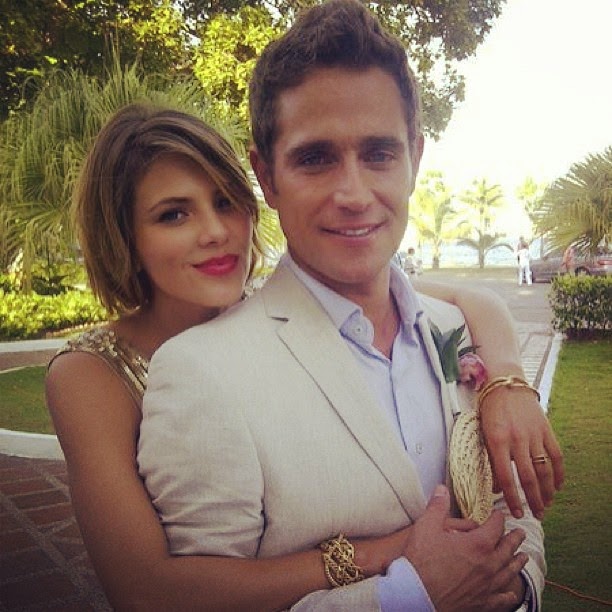 foto margarita muñoz y michel brown boda