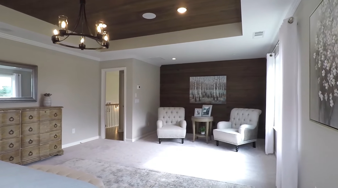 Interior Design Tour vs. INSIDE TOLL BROTHERS DECORATED 5 BDRM MODEL HOME N. OF ATLANTA - BP $414,900