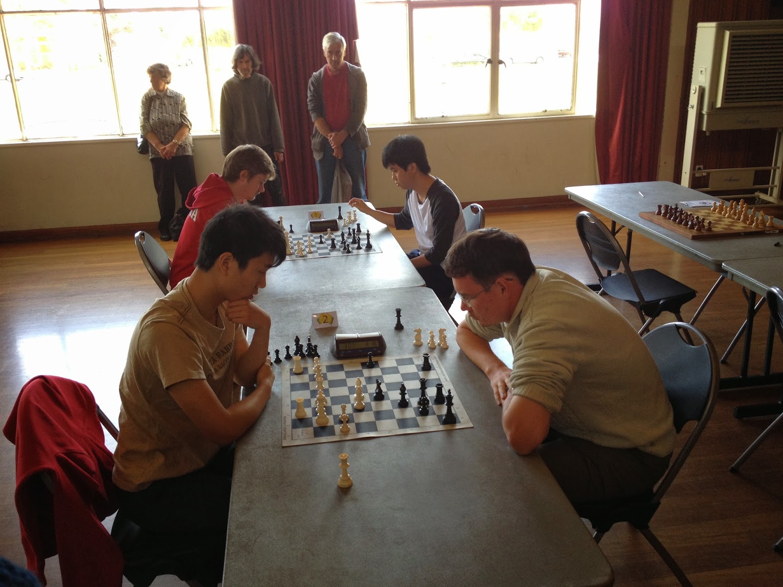 Melbourne Games Coach Australian Chess Championships the middle bit