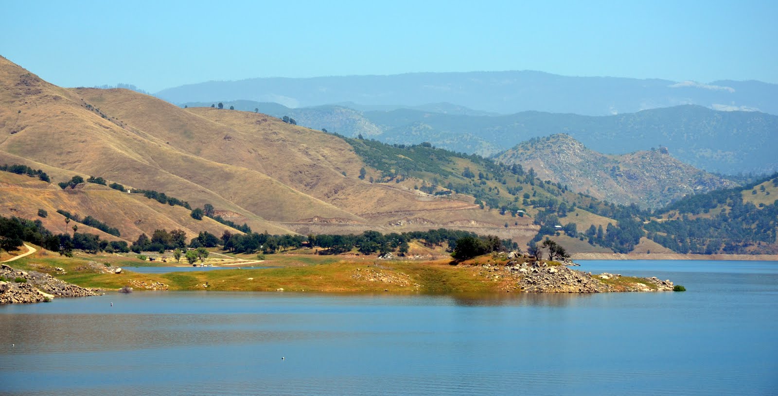 RVing Beach Bums Pine Flat Lake/Island Park Near Fresno, CA