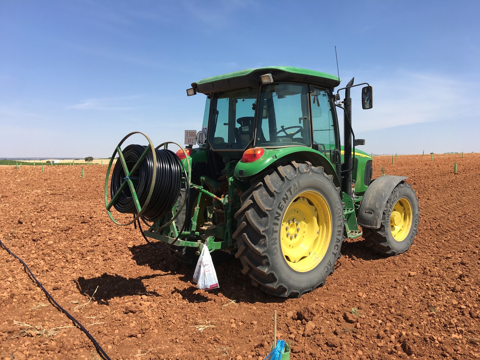 An original irrigation system for olive trees Earthenware jar