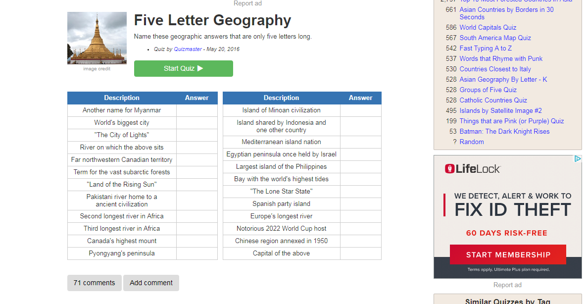 Census block map image