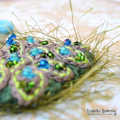 crochet peacock pattern by VendulkaM