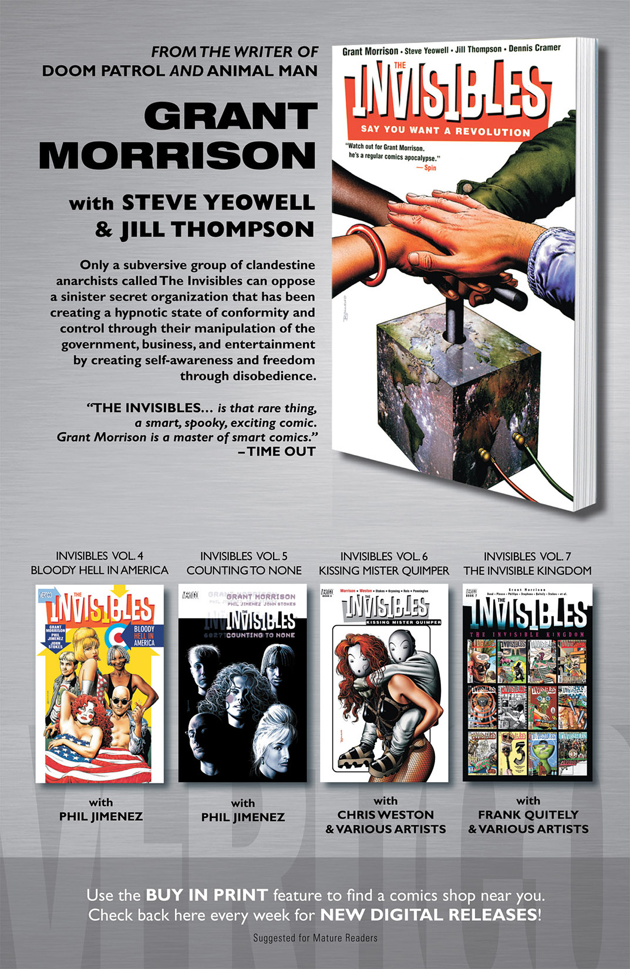 Read online The Invisibles (1997) comic -  Issue #4 - 25