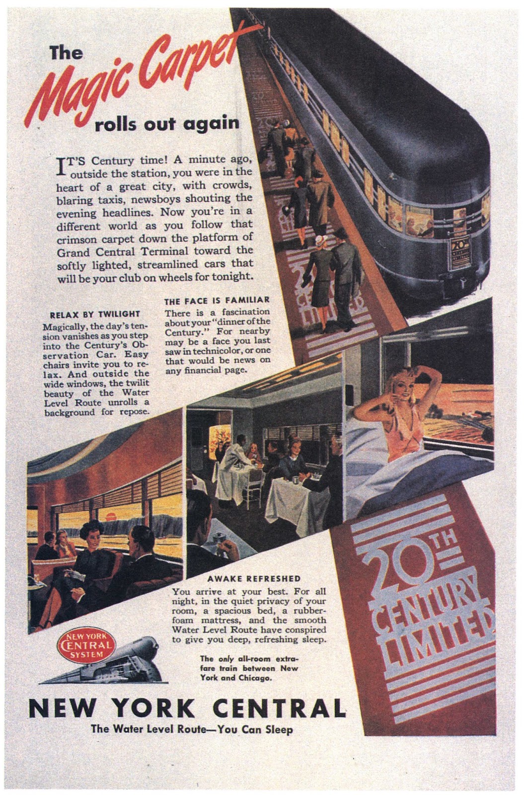 Progress is fine, but it's gone on for too long. 20th Century Limited