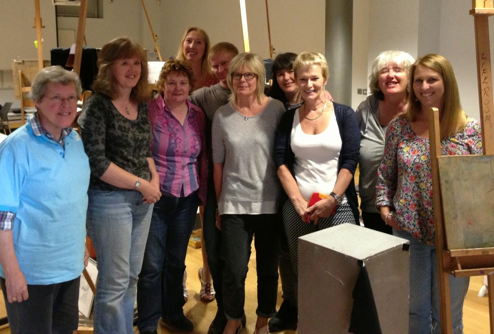 Julie Douglas, Notes from The Atelier Oil painting Belfast